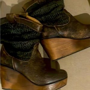 Bed Stü Bruges Wedged Heel Booties
